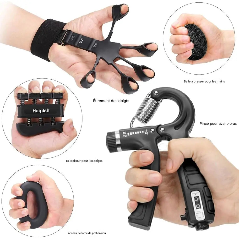 PowerGrip™ - Pince Réglable de Renforcement Musculaire FitLab_store