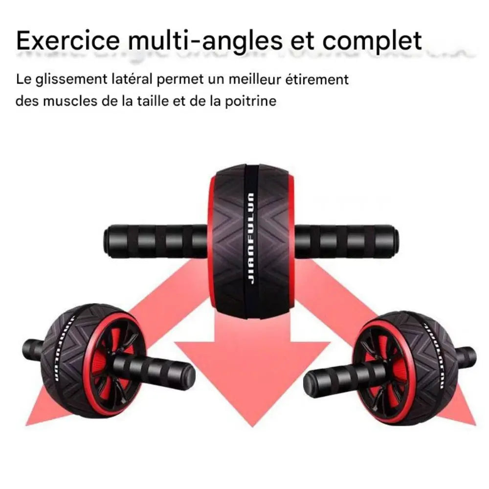 CoreGlide™ – Roue Abdominale Pliable Haute Précision FitLab_store