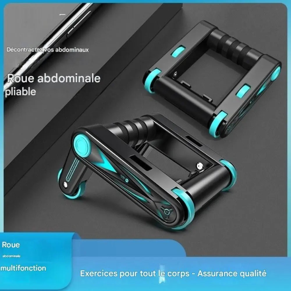 AbForce™ – Rouleau Abdominal Antidérapant FitLab_store